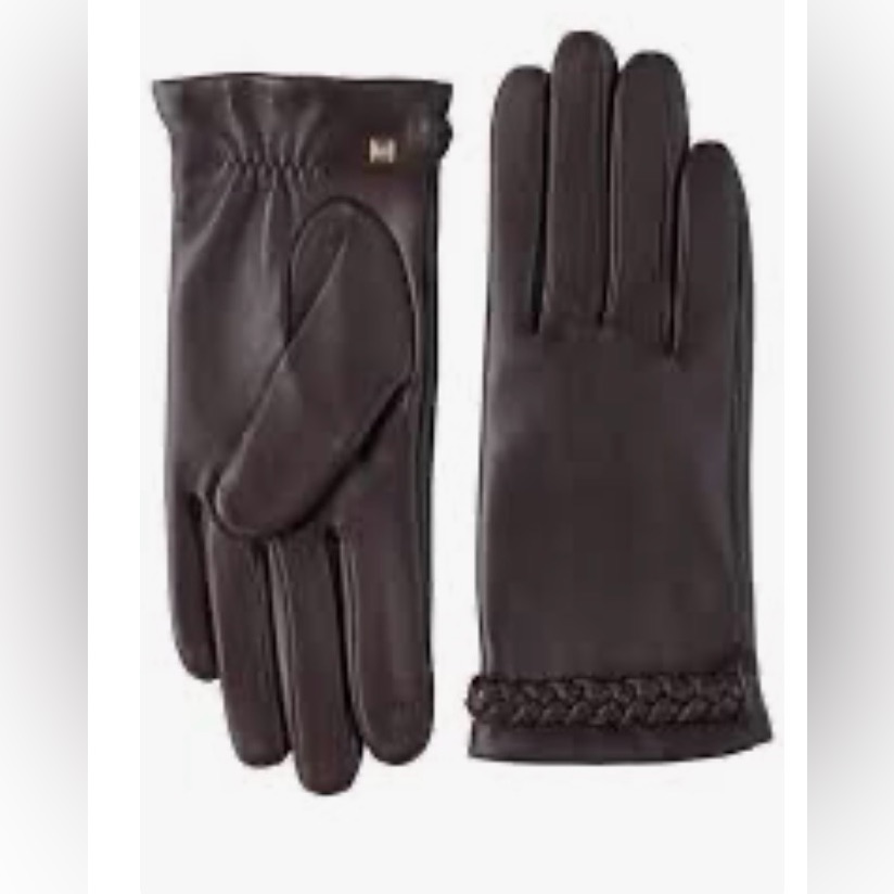 Bruno Magli Leather Gloves